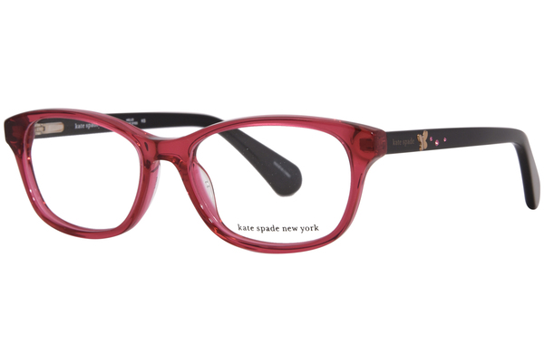 Kate Spade Emmi Eyeglasses Youth Kids Full Rim Rectangle Shape