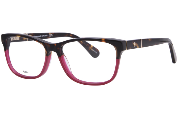 Kate Spade Myrna Eyeglasses Women's Full Rim Rectangle Shape