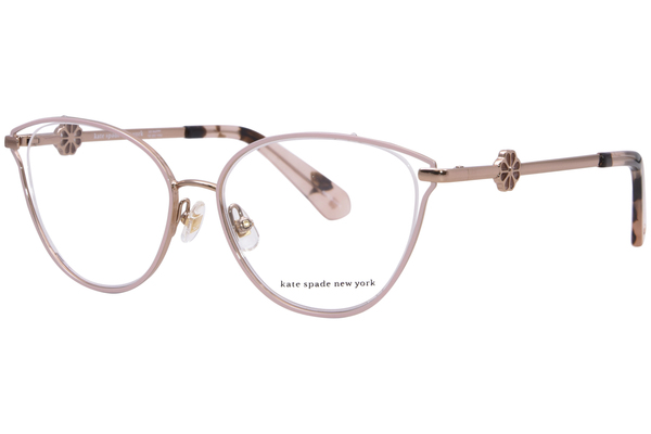 Kate Spade Scarletta/G Eyeglasses Women's Semi Rim Cat Eye