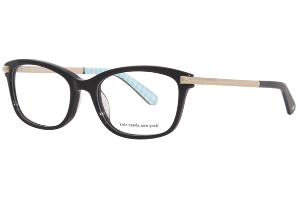  Kate Spade Vicenza Eyeglasses Women's Full Rim Rectangle Shape 