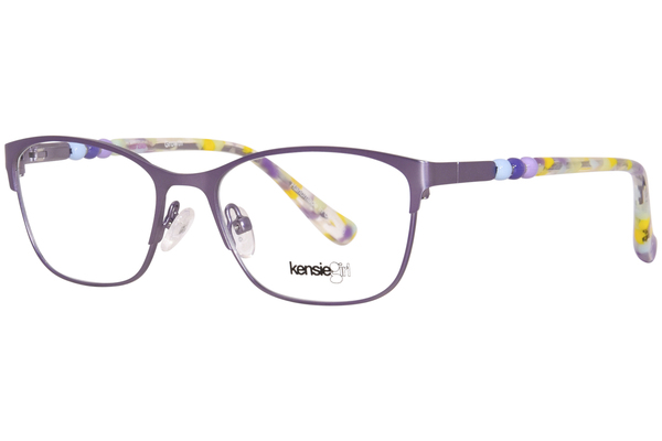 Kensie Growth Eyeglasses Youth Girl's Full Rim Rectangle Shape