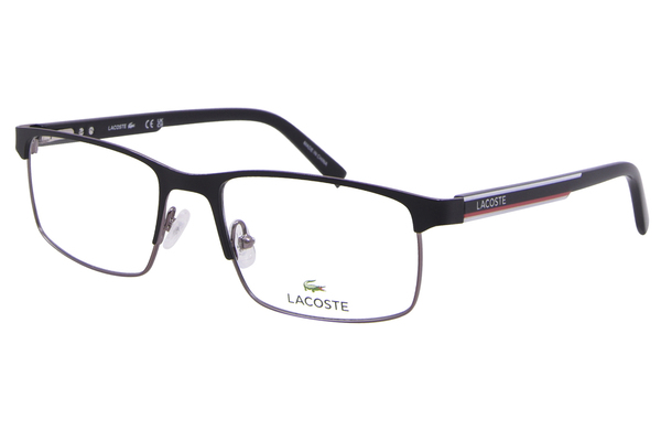  Lacoste L2271 Eyeglasses Men's Full Rim Rectangle Shape 