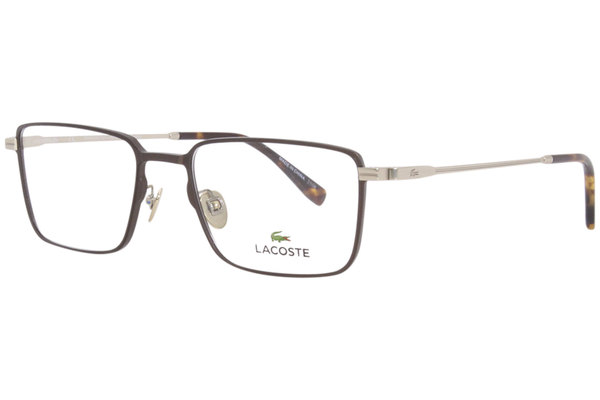  Lacoste L2275E Eyeglasses Frame Men's Full Rim Rectangular 