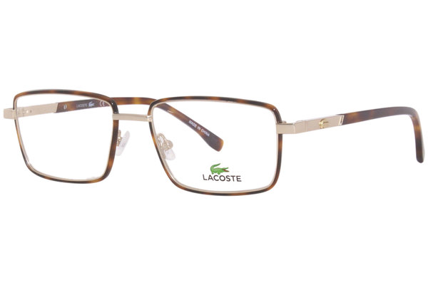  Lacoste L2278 Eyeglasses Men's Full Rim Rectangle Shape 