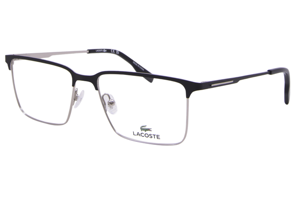  Lacoste L2296 Eyeglasses Men's Full Rim Rectangle Shape 