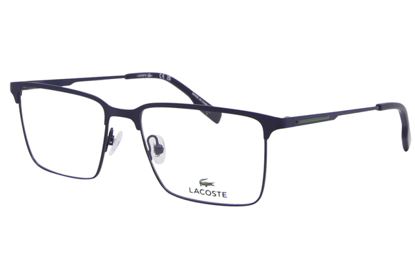 Lacoste L2296 Eyeglasses Men's Full Rim Rectangle Shape