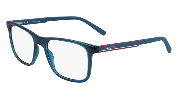  Lacoste L2848 Eyeglasses Men's Full Rim Rectangle Shape 