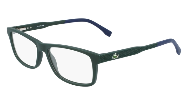 Lacoste L2876 Eyeglasses Men's Full Rim Rectangle Shape