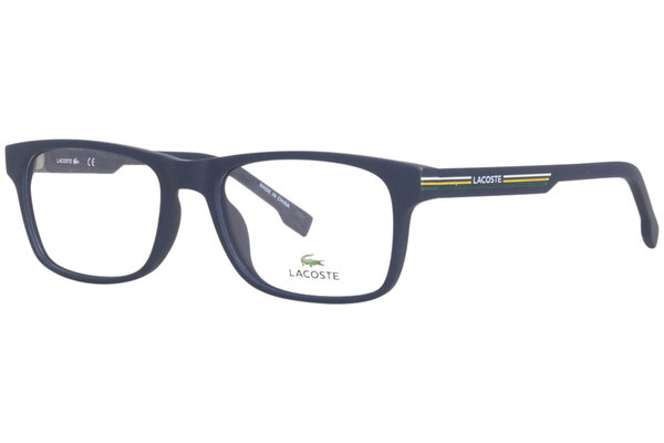 Lacoste L2886 Eyeglasses Men's Full Rim Rectangle Shape