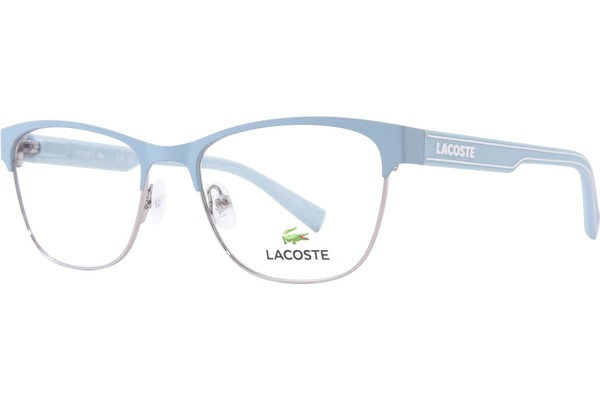 Lacoste L3112 Eyeglasses Youth Kids Girl's Full Rim Rectangle Shape