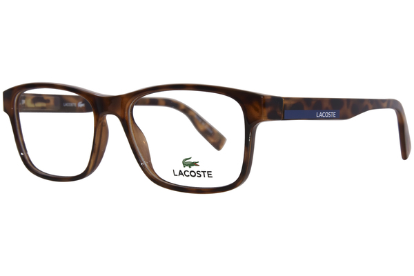  Lacoste L3649 Eyeglasses Youth Kids Boy's Full Rim Rectangle Shape 