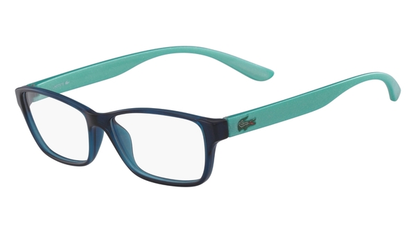 Lacoste L3803B Eyeglasses Youth Kids Girl's Full Rim Rectangle Shape