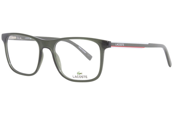 Lacoste L2848 Eyeglasses Men's Full Rim Rectangle Shape