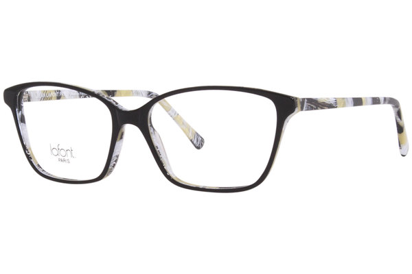  Lafont Paris Delicate Eyeglasses Women's Full Rim Rectangle Shape 