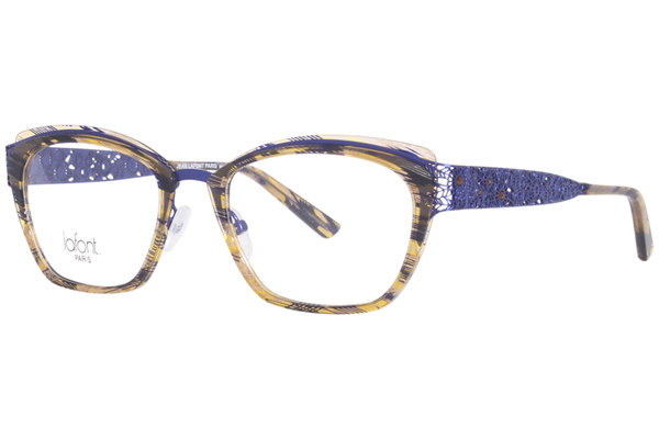  Lafont Paris Harmonie Eyeglasses Women's Full Rim Rectangle Shape 