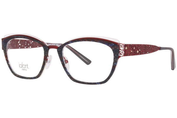  Lafont Paris Harmonie Eyeglasses Women's Full Rim Rectangle Shape 