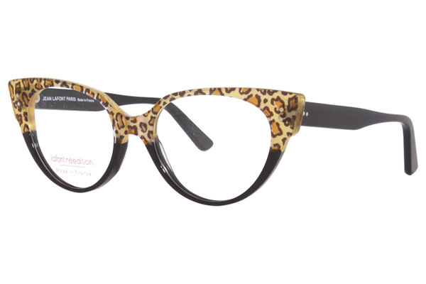  Lafont Paris Image Eyeglasses Women's Full Rim Cat Eye 