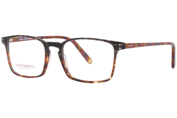  Lafont Reedition Fairbanks Eyeglasses Men's Full Rim Rectangle Shape 