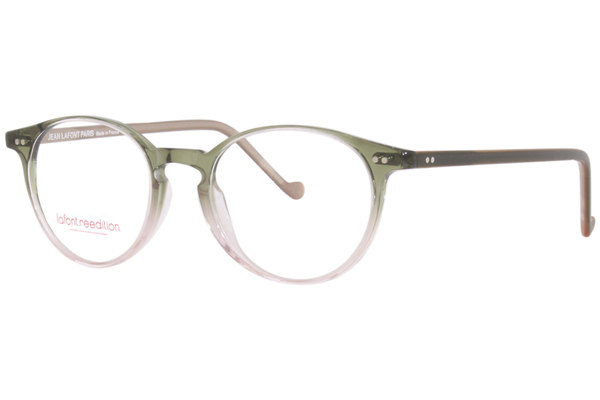  Lafont Reedition Folio Eyeglasses Women's Full Rim Round Shape 