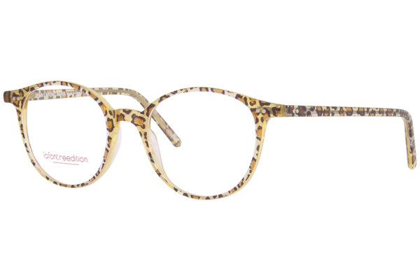  Lafont Reedition Heritiere Eyeglasses Women's Full Rim Round Shape 