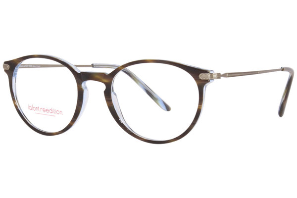  Lafont Reedition Hockney Eyeglasses Women's Full Rim Round Shape 