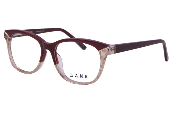 L.A.M.B. LA131 Eyeglasses Women's Full Rim Oval Shape