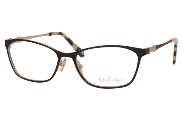  Lilly Pulitzer Chrissy Eyeglasses Women's Full Rim Cat Eye 