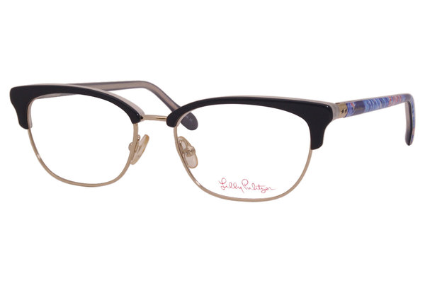 Lilly Pulitzer Crawford Eyeglasses Women's Full Rim Cat Eye Optical Frame