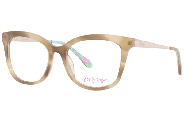 Lilly Pulitzer Lemlie Eyeglasses Women's Full Rim Square Shape