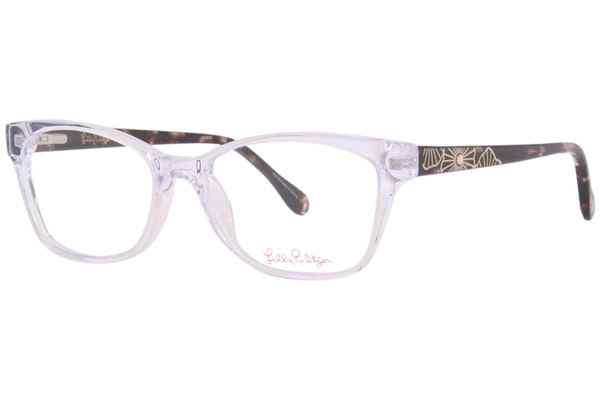  Lilly Pulitzer Martingale Eyeglasses Women's Full Rim Rectangle Shape 