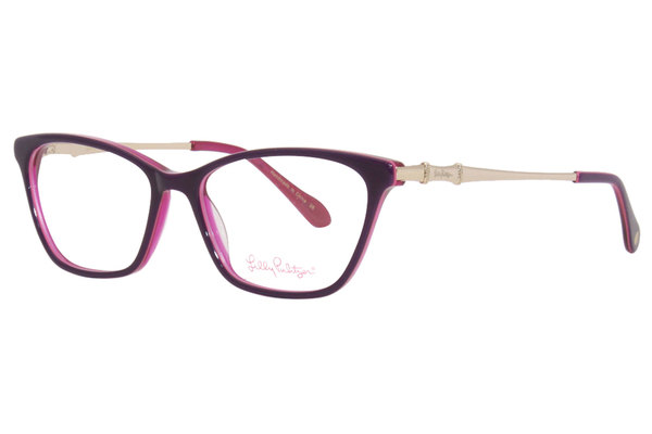 Lilly Pulitzer Marzian Eyeglasses Women's Full Rim Cat Eye Optical Frame