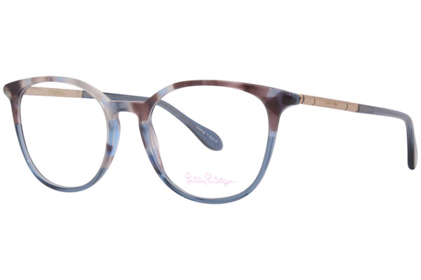  Lilly Pulitzer Reese Eyeglasses Women's Full Rim Square Optical Frame 