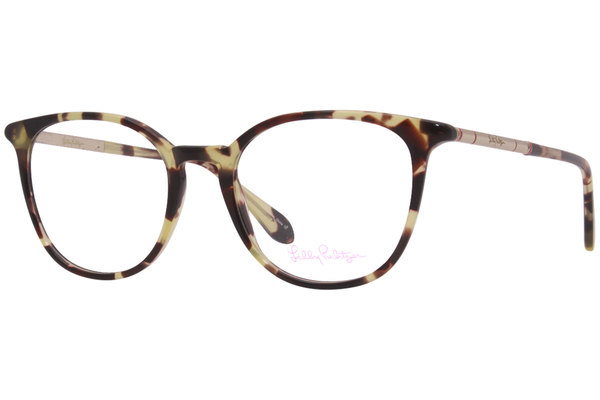  Lilly Pulitzer Reese Eyeglasses Women's Full Rim Square Optical Frame 