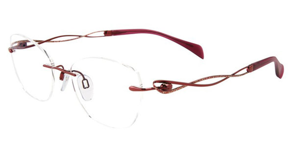 Line Art XL2166 Eyeglasses Women's Rimless Oval Shape