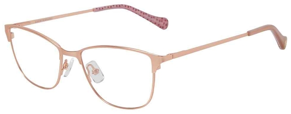  Lucky Brand D113 Eyeglasses Women's Full Rim Cat Eye 