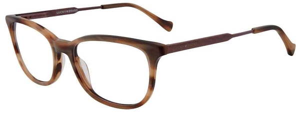  Lucky Brand D221 Eyeglasses Women's Full Rim Oval Shape 