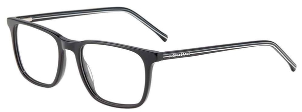  Lucky Brand D418 Eyeglasses Men's Full Rim Rectangle Shape 