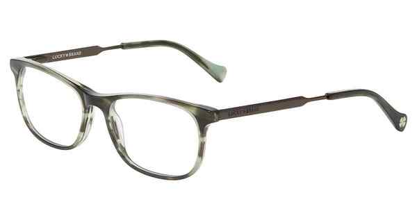 Lucky Brand D817 Eyeglasses Frame Youth Boy's Full Rim Rectangular