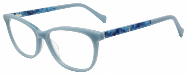 Lucky Brand VLBD244 Eyeglasses Women's Full Rim Cat Eye