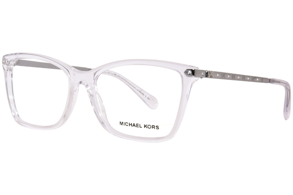  Michael Kors Caracas-Bright MK4087B Eyeglasses Women's Full Rim Rectangle Shape 