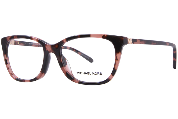 Michael Kors Edinburgh MK4085U 3009 Eyeglasses Women s Bio Pink Tortoise 52mm EyeSpecs