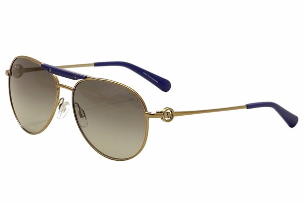 Michael Kors Women's Zanzibar MK5001 MK/5001 Fashion Aviator Sunglasses |  