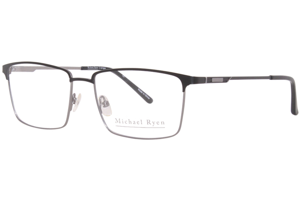  Michael Ryen MR-334 Eyeglasses Men's Full Rim Rectangle Shape 