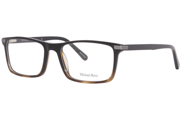  Michael Ryen MR-376 Eyeglasses Men's Full Rim Rectangle Shape 