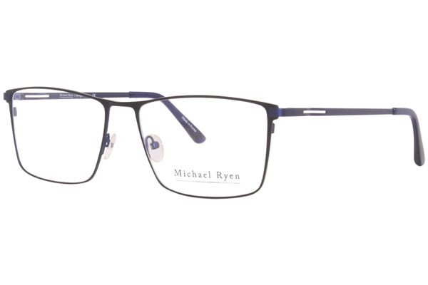  Michael Ryen MR-382 Eyeglasses Men's Full Rim Rectangle Shape 