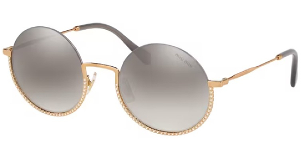 Miu miu core collection discount steel 52mm cat eye sunglasses