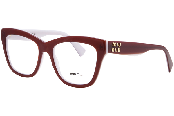  Miu Miu MU-03UV Eyeglasses Women's Full Rim Cat Eye 