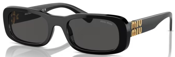  Miu Miu MU 08ZS Sunglasses Women's Rectangle Shape 