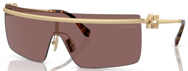  Miu Miu MU 50ZS Sunglasses Women's Shield 