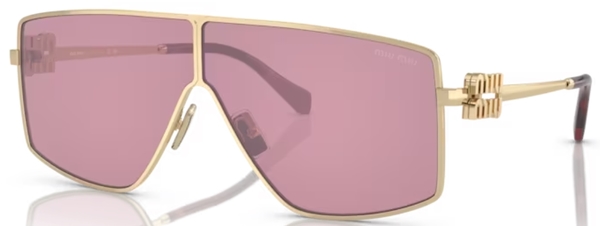  Miu Miu MU 51ZS Sunglasses Women's Shield 